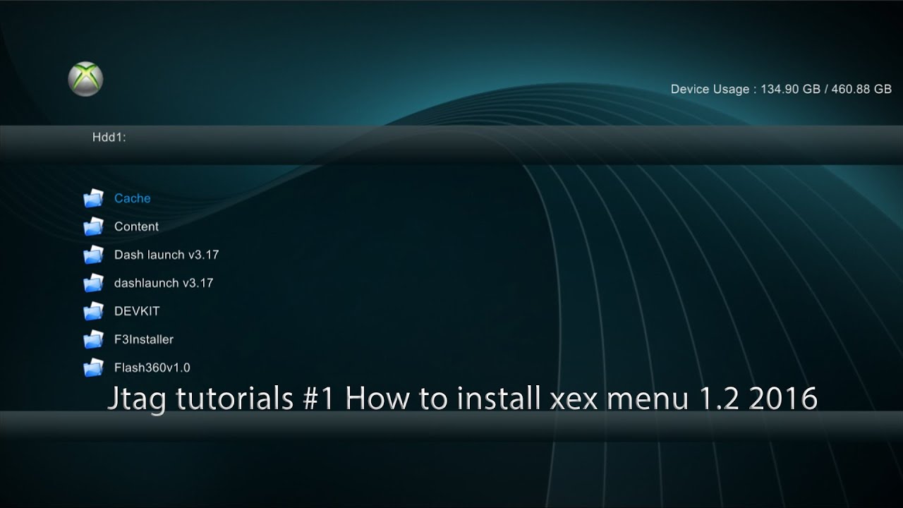 xexmenu 1.2 install